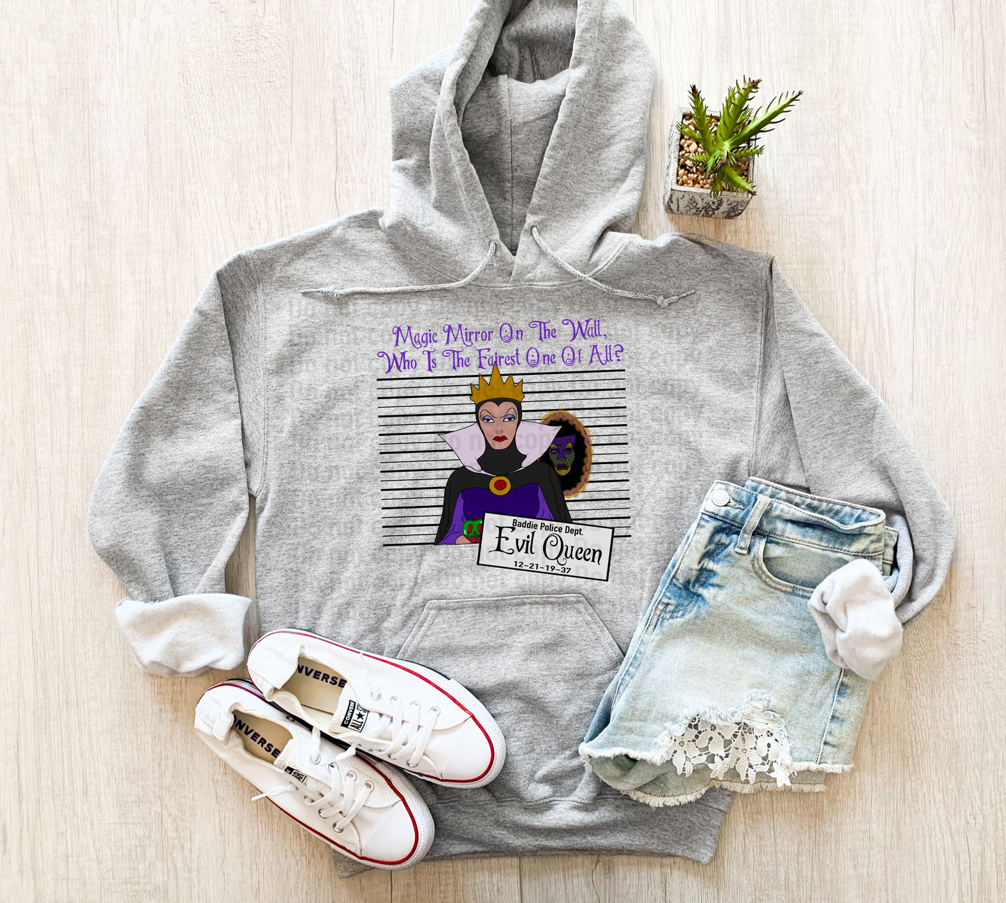 Colored Evil Queen Mugshot