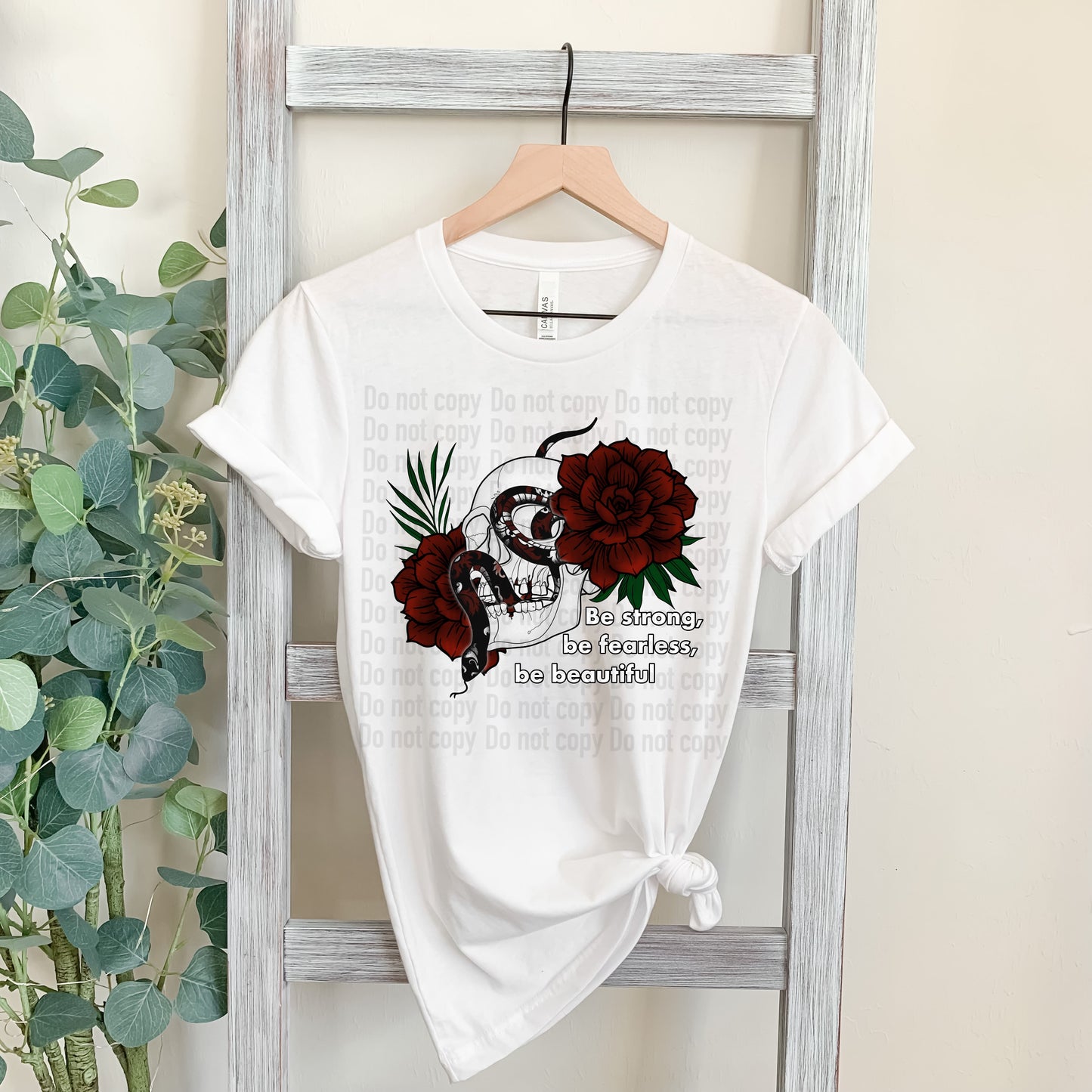 Strong Fearless Beautiful Affirmation