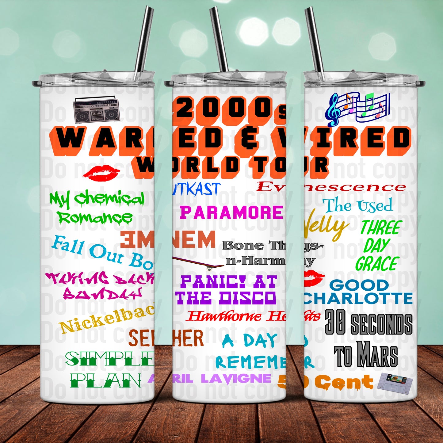 2000s Legends 20oz Skinny Tumbler