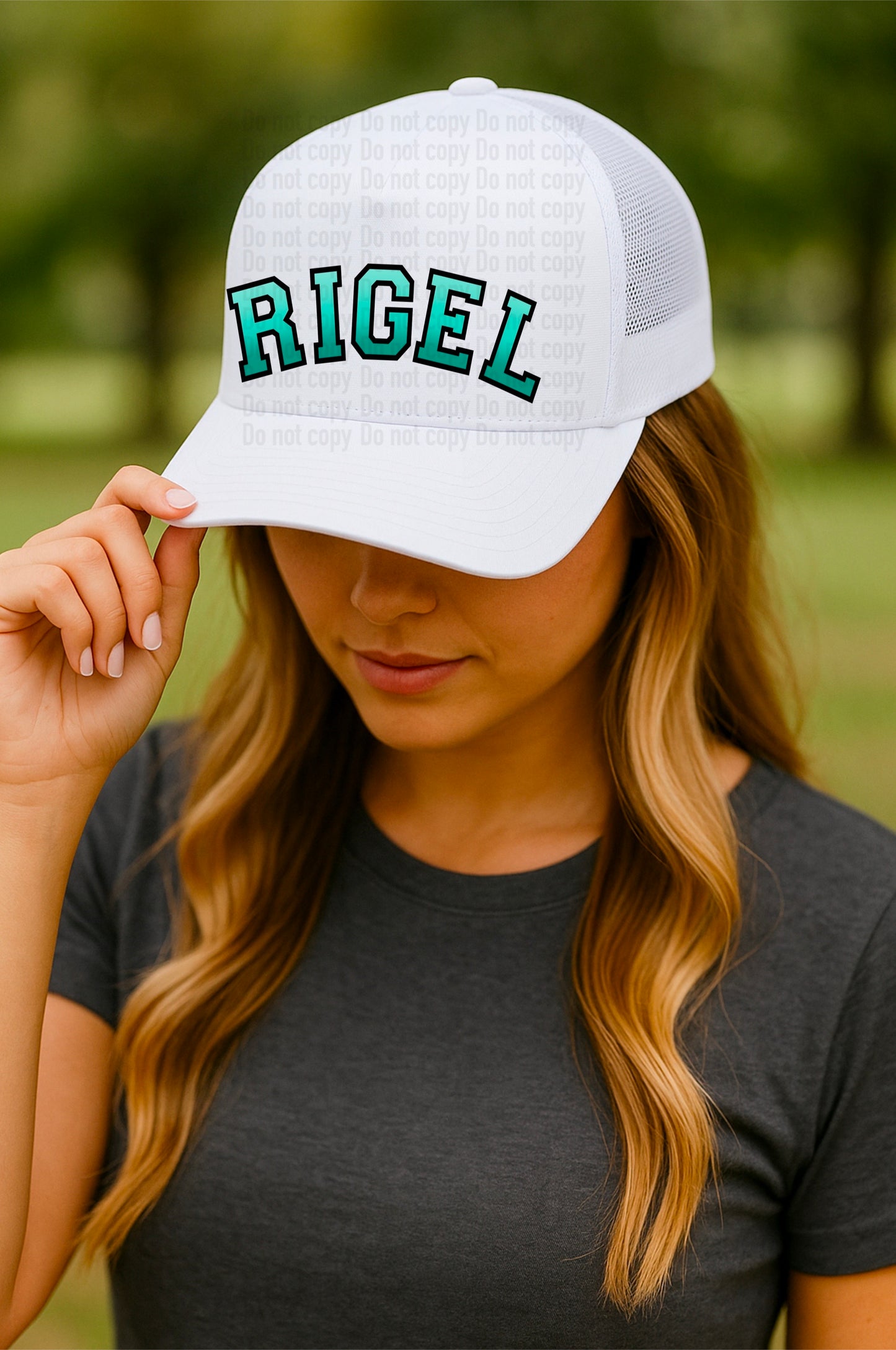 Rigel Letterman Trucker Hat (officially licensed)