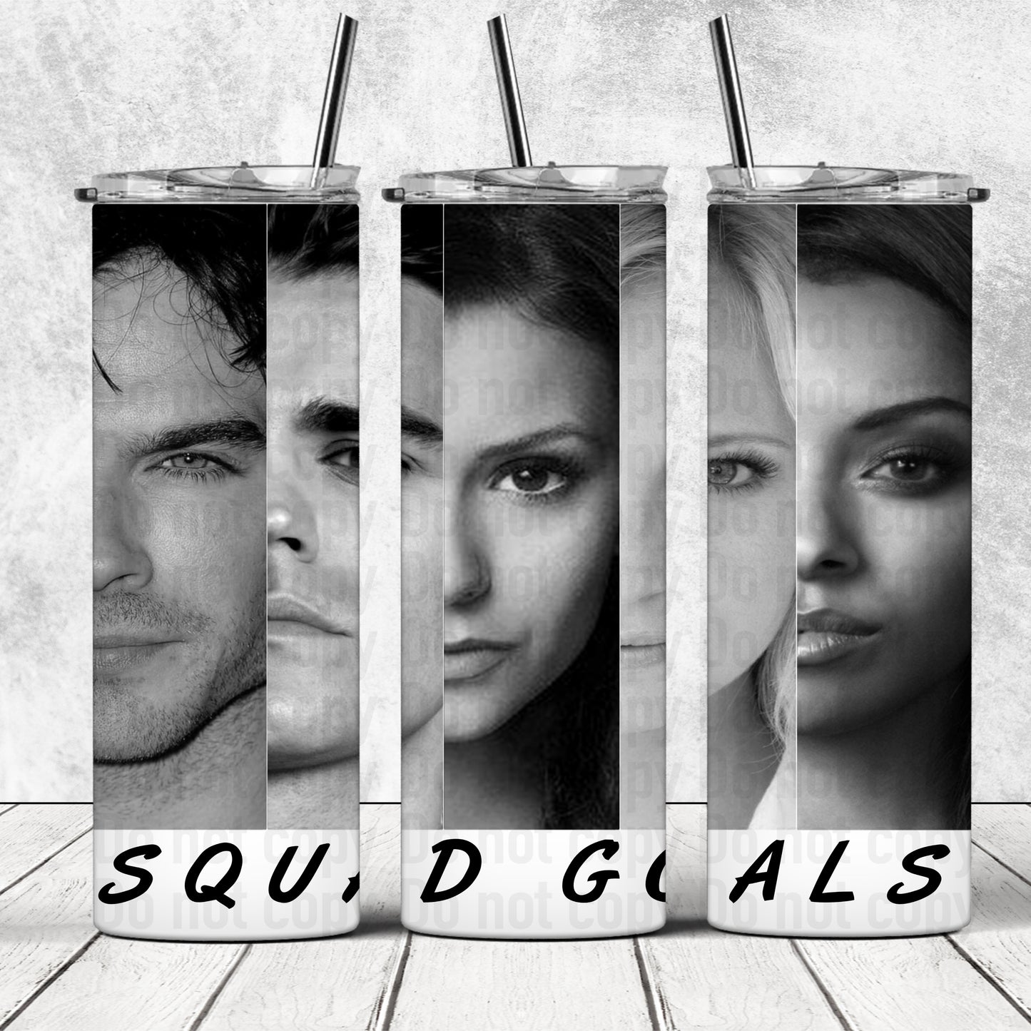 TVD Squad 20oz Skinny Tumbler