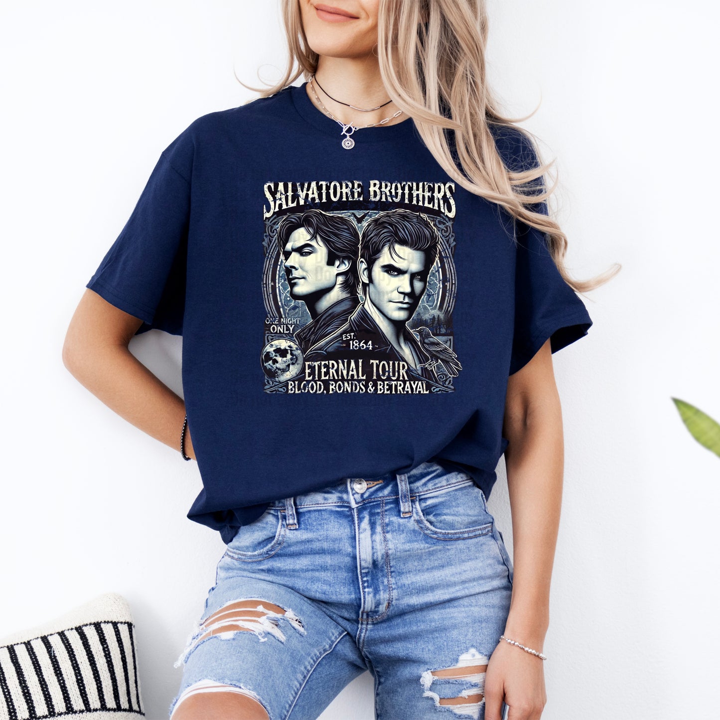Salvatore Brothers Distressed Concert Tee