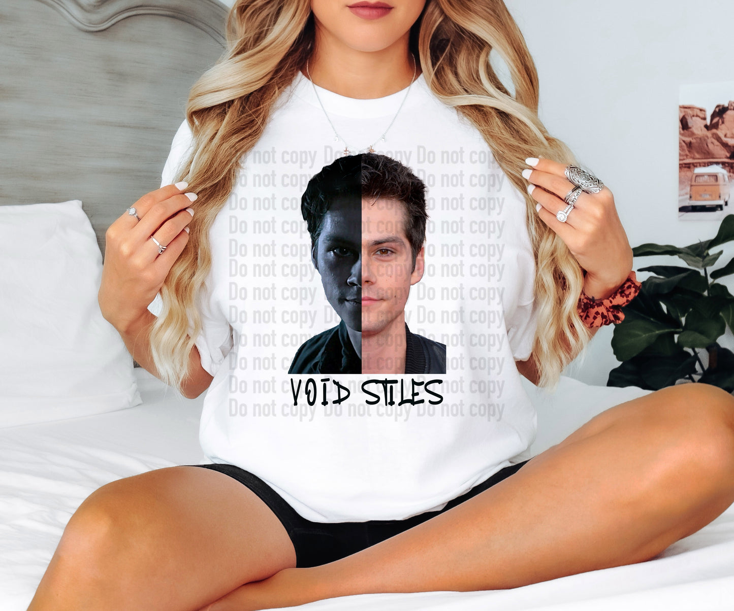 Stiles Void Split Face Teen Wolf Cartoon