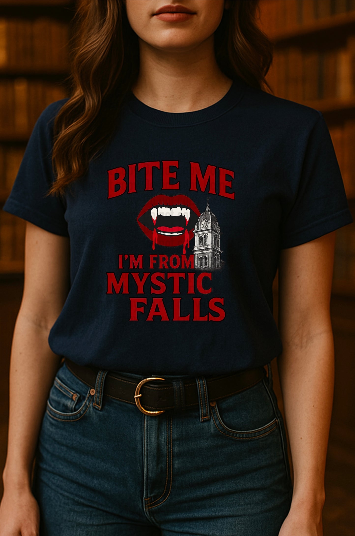 Bite Me I'm From Mystic Falls