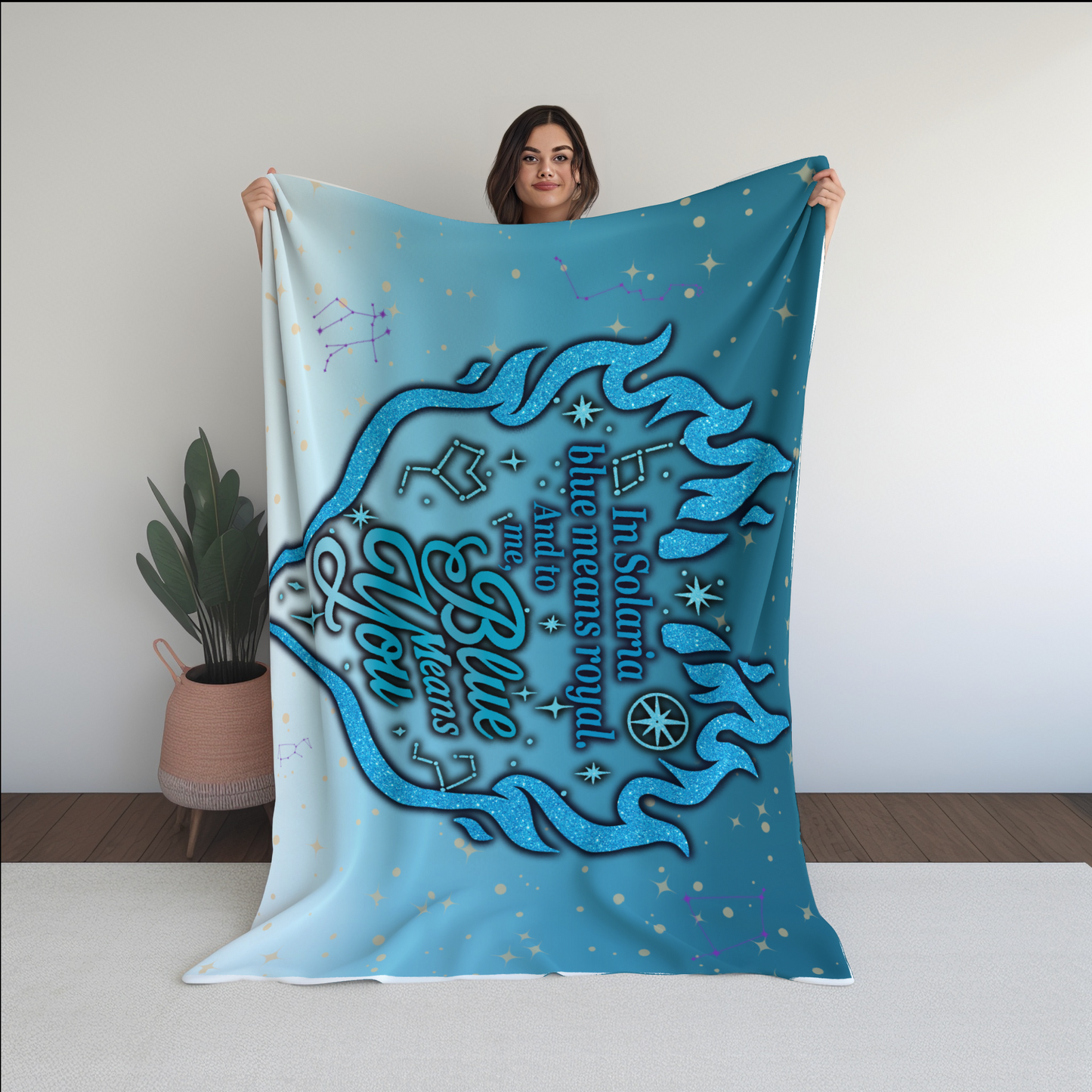 ZA Blue Means You Blanket (Officially Licensed)- Pre Order
