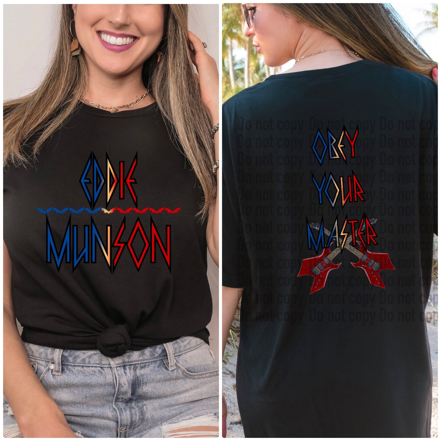 Eddie Munson Obey Your Master F&B