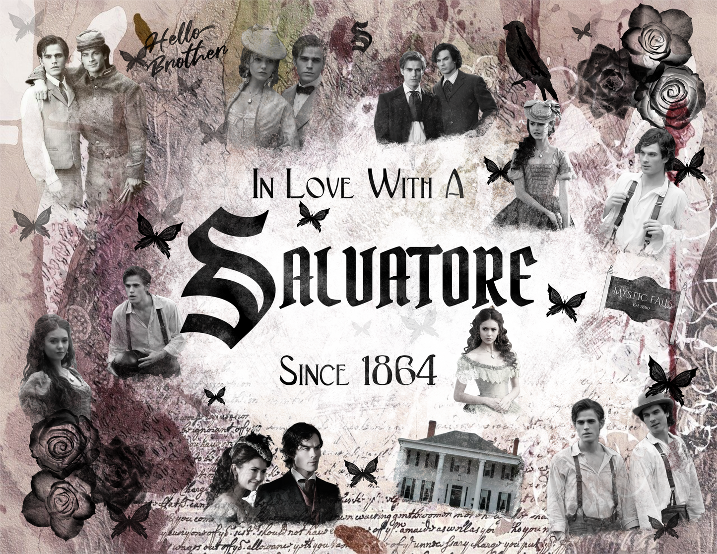 RTS Love A Salvatore- Blanket