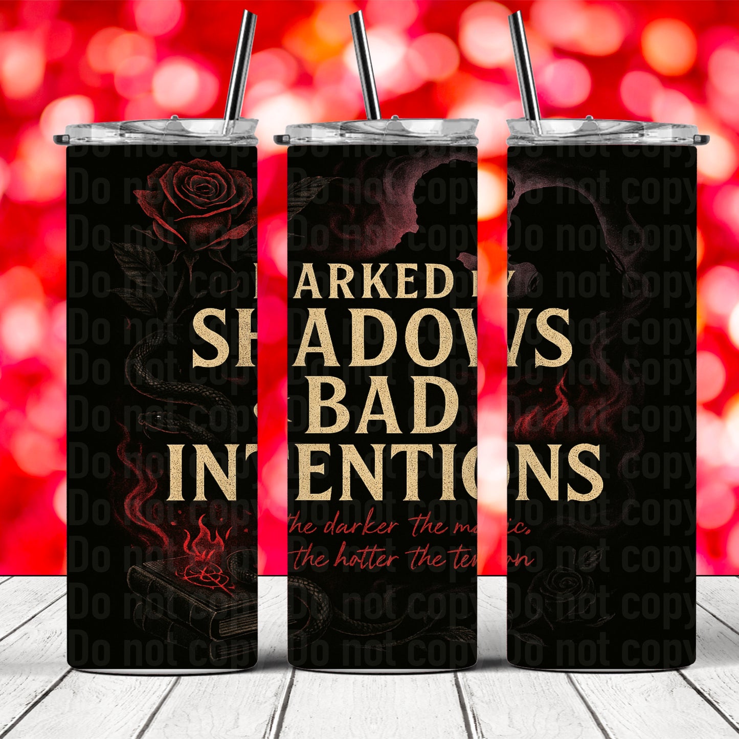 Marked By Shadows 20oz Skinny Tumbler