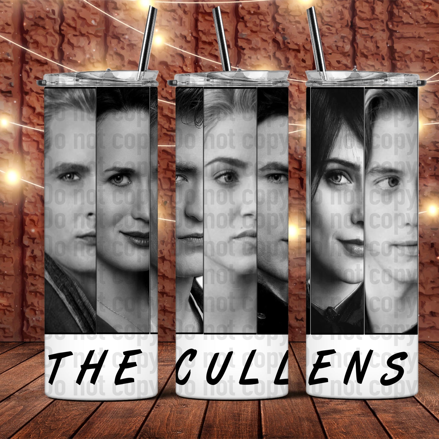 Twilight The Cullens 20oz Skinny Tumbler