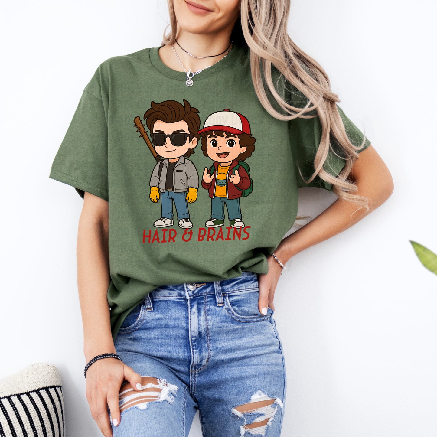 Hair And Brains Cartoon