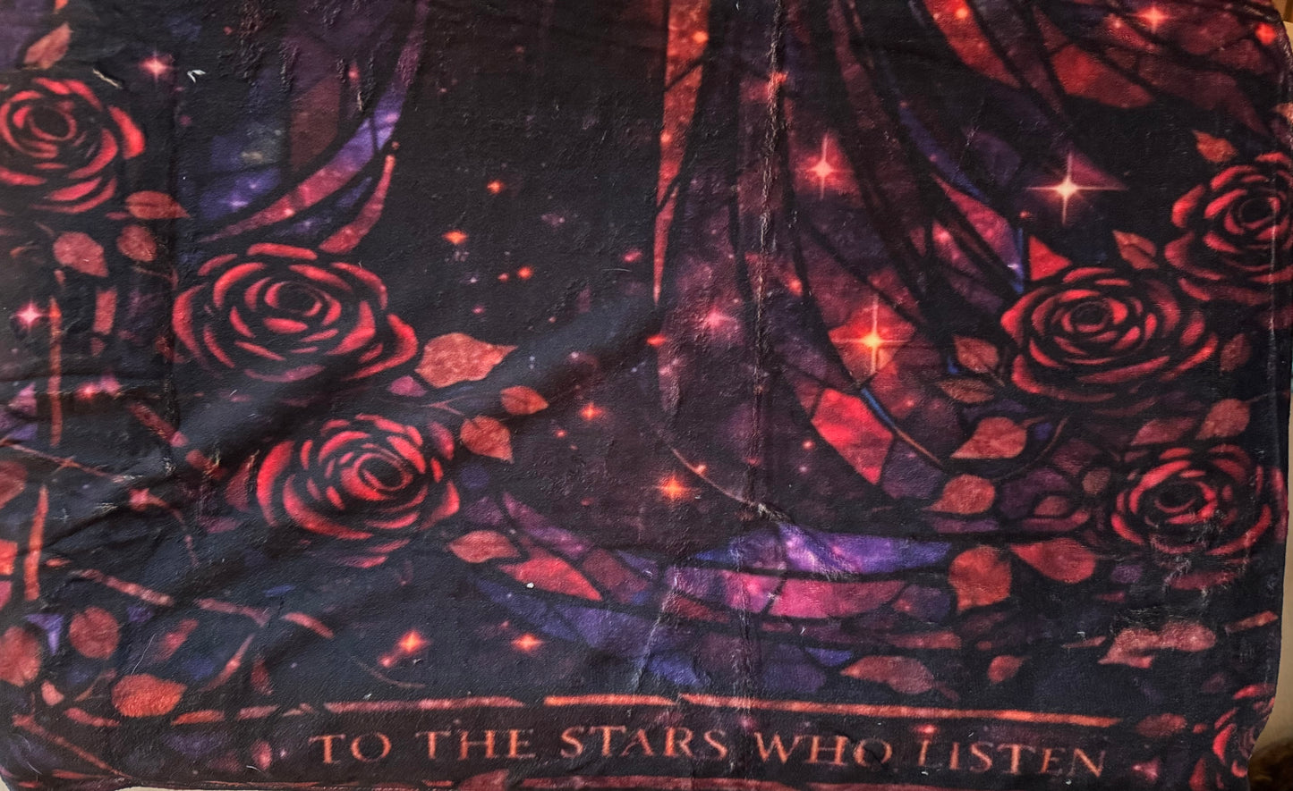 A Court… Wedding Stained Glass Blanket - RTS