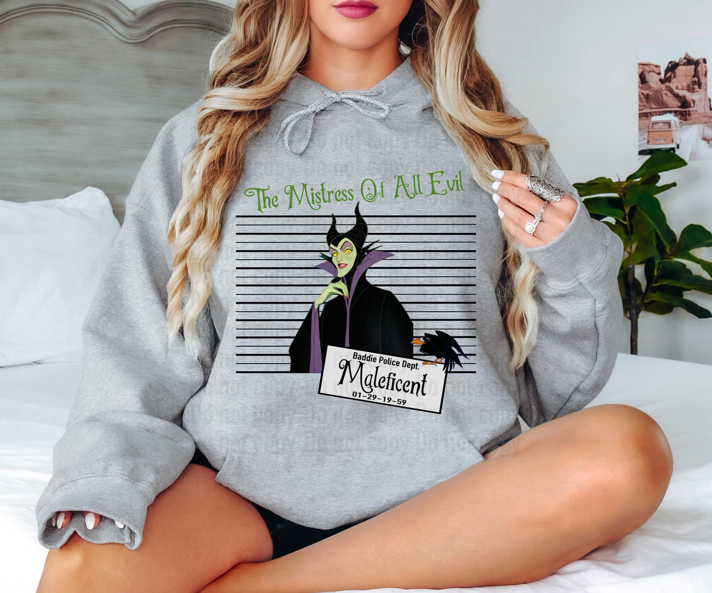 Colored Maleficent Mugshot