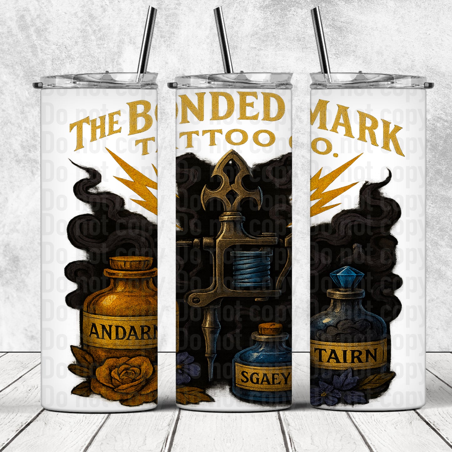 The Bonded Mark 20oz Skinny Tumbler