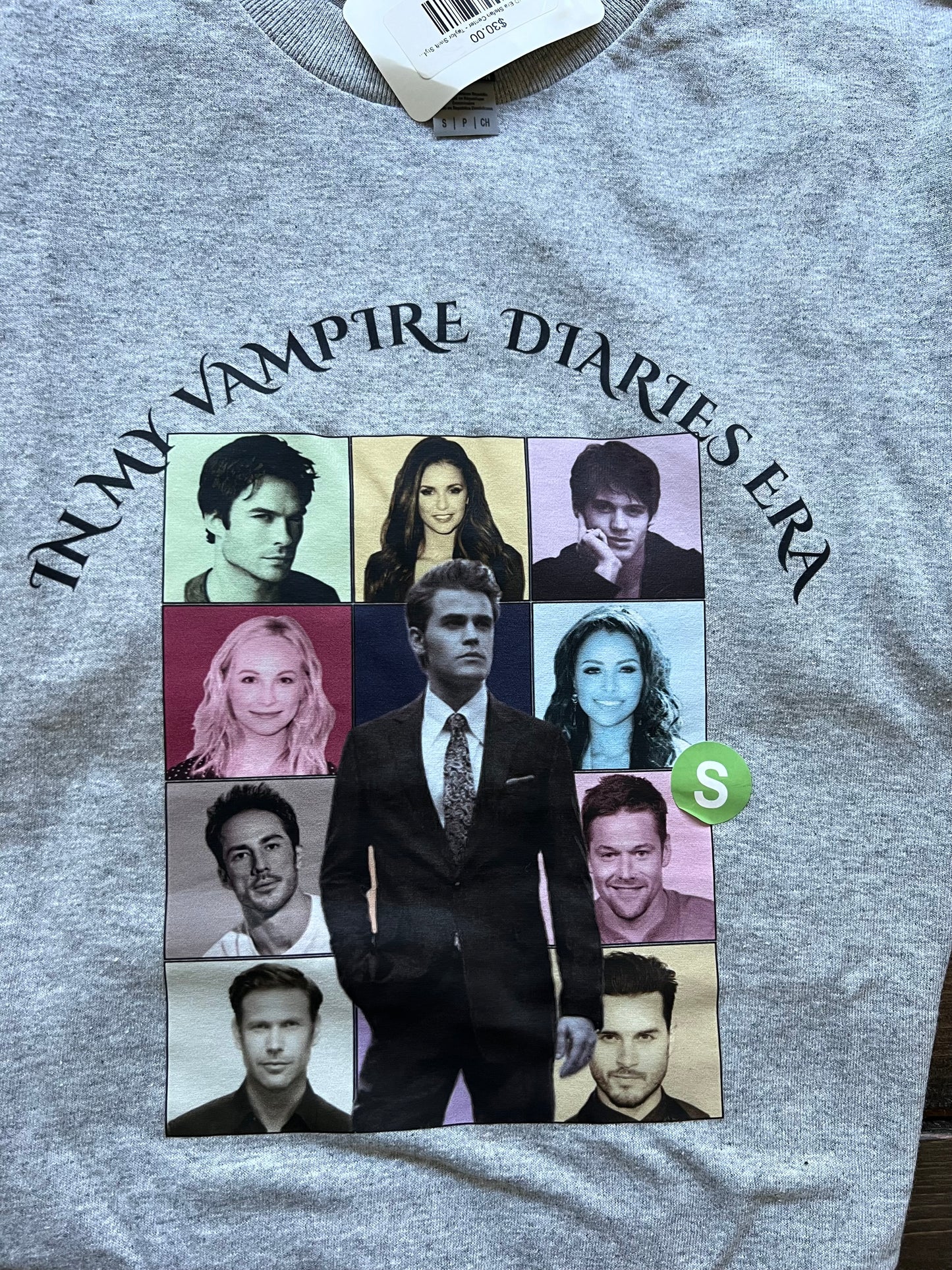 Stefan Center Vampire Diaries Era Gray RTS