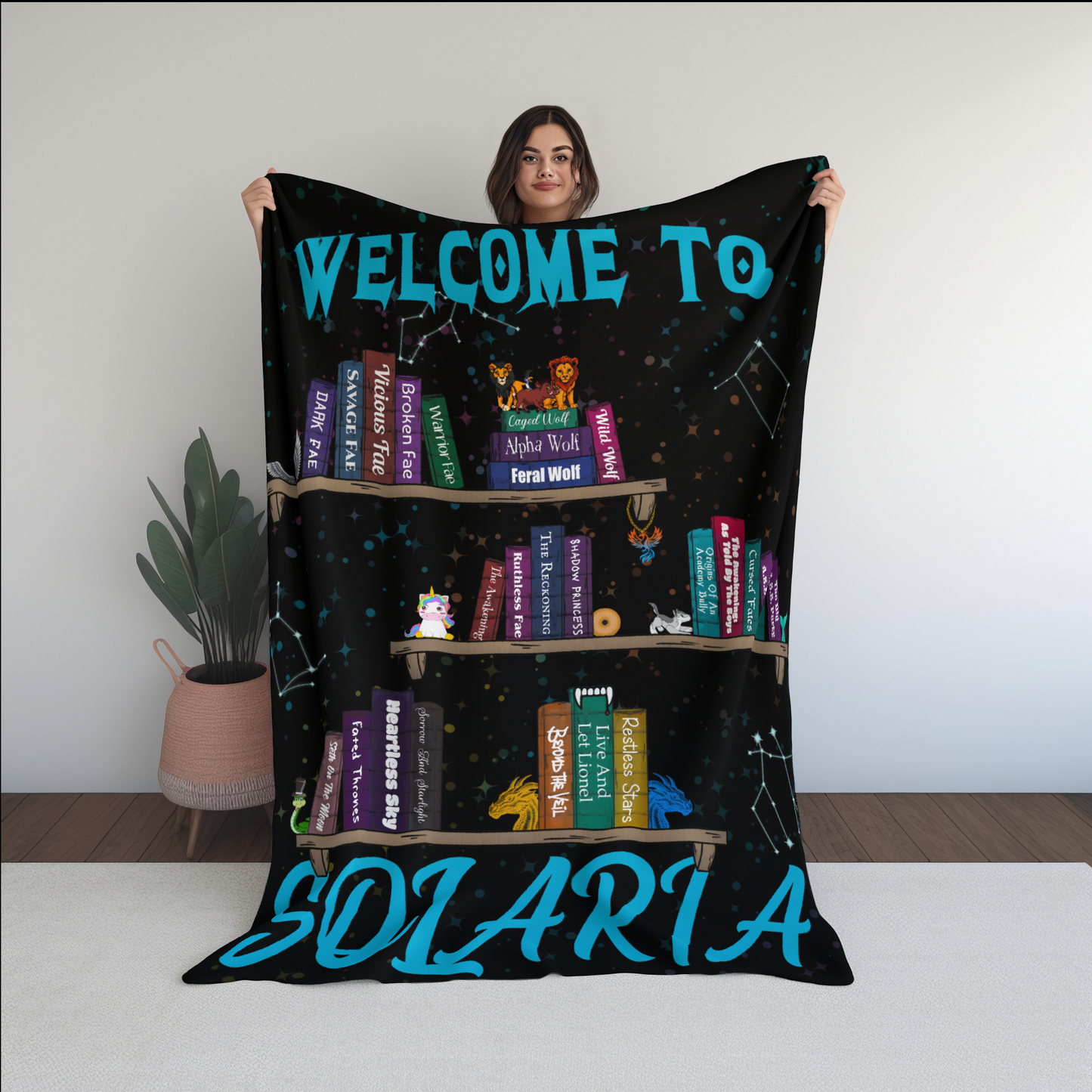 RTS ZA Bookshelf Blanket (Officially Licensed)