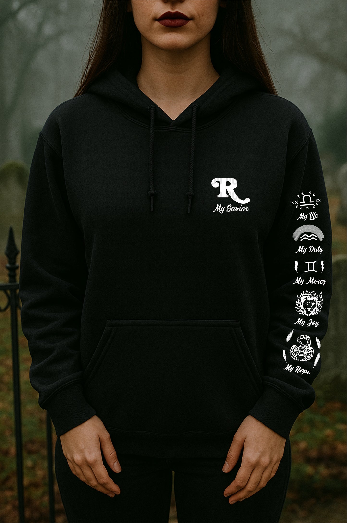 Ryder Draconis Sleeve Tattoo W/Noxy’s chest (Officially licensed) Crew/Hoodie Only