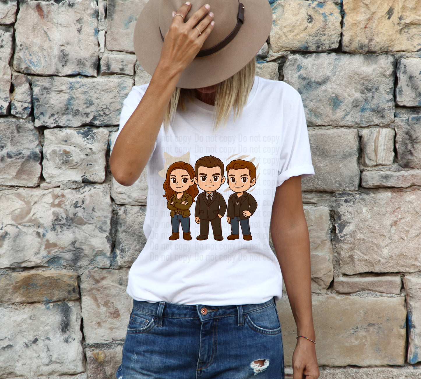 Hailey And Mikaelson Brothers Cartoon