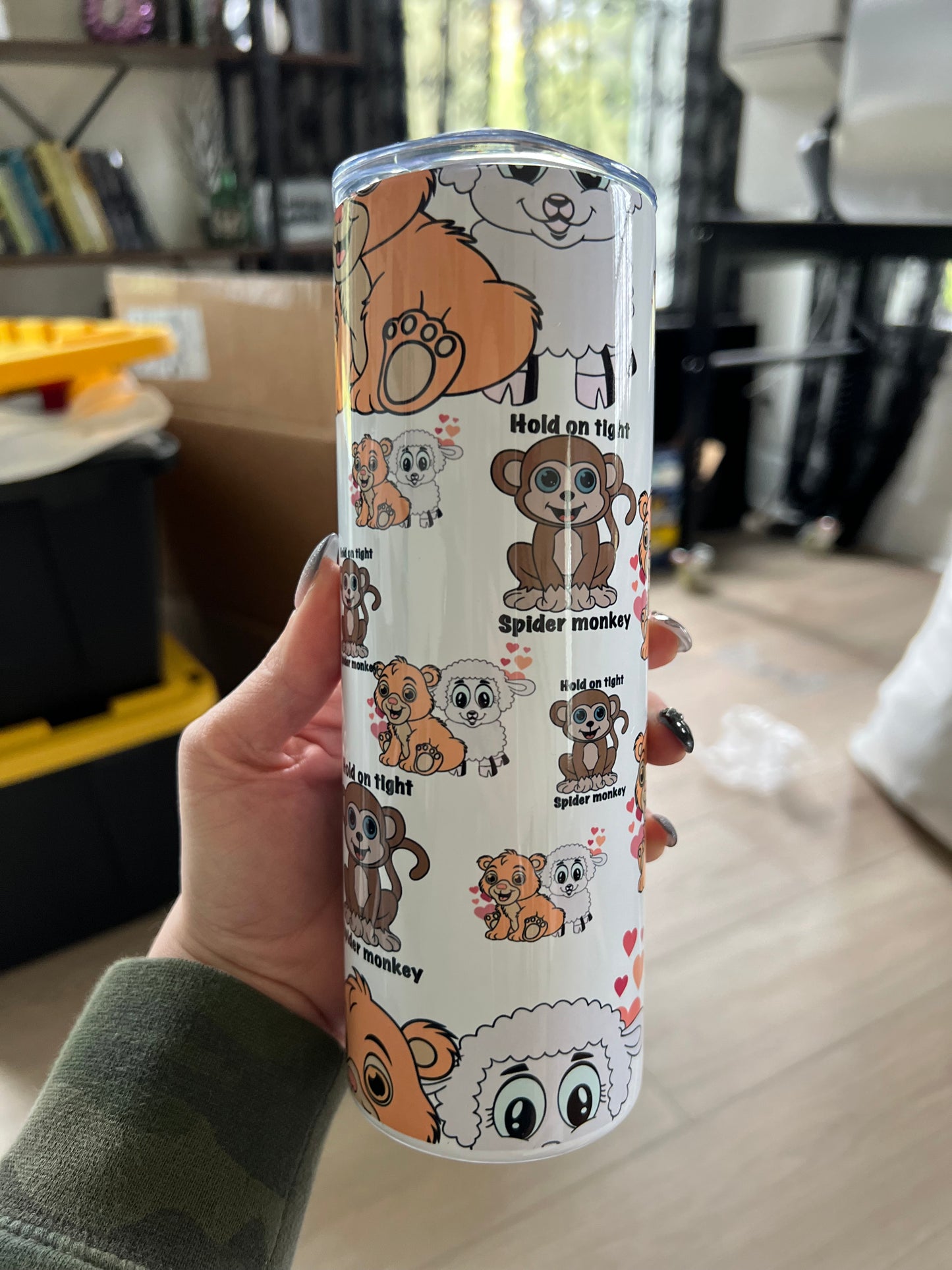 Twilight Lion And Lamb - 20oz Skinny Tumbler