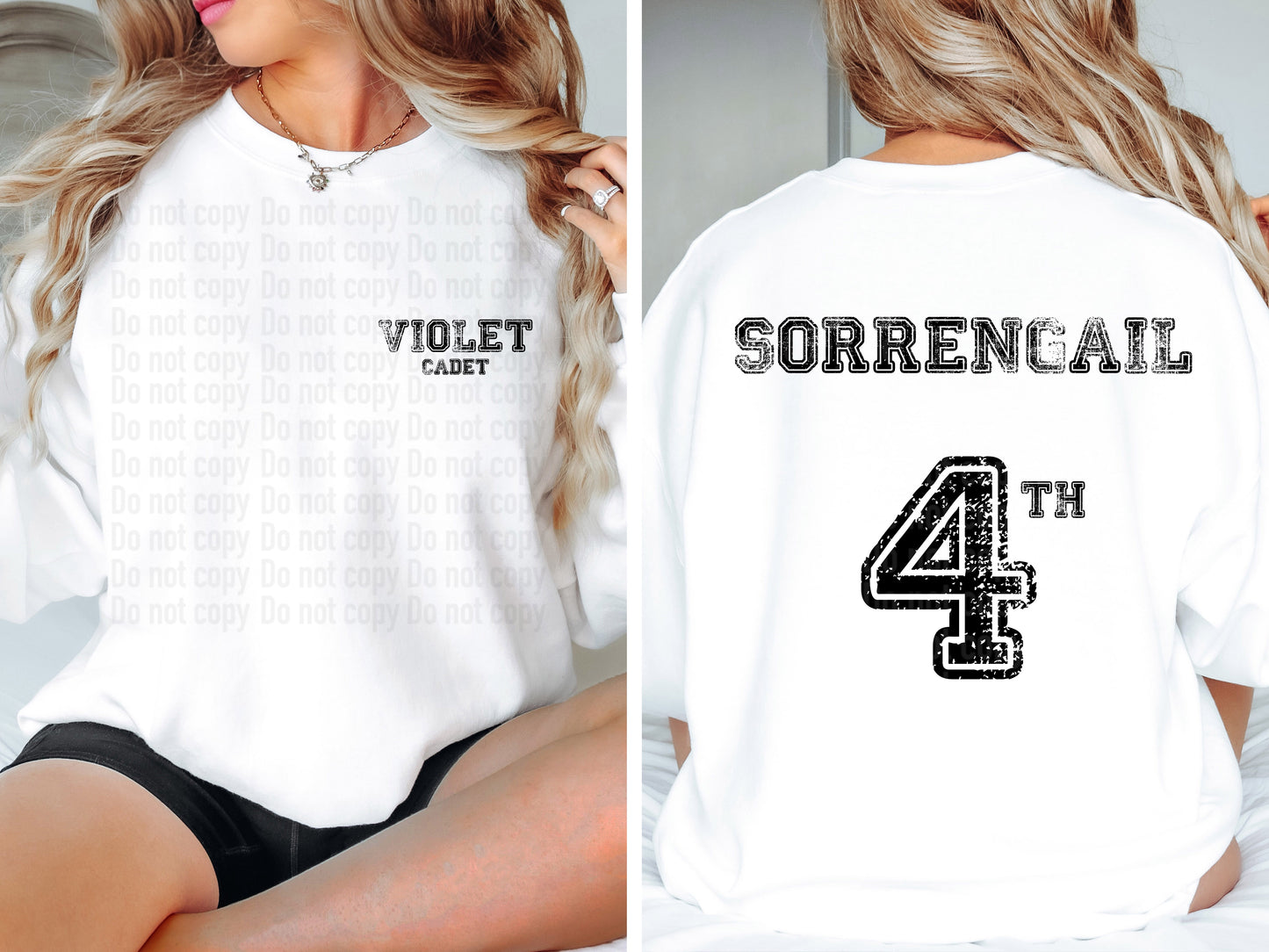 Sorrengail Letterman Distressed