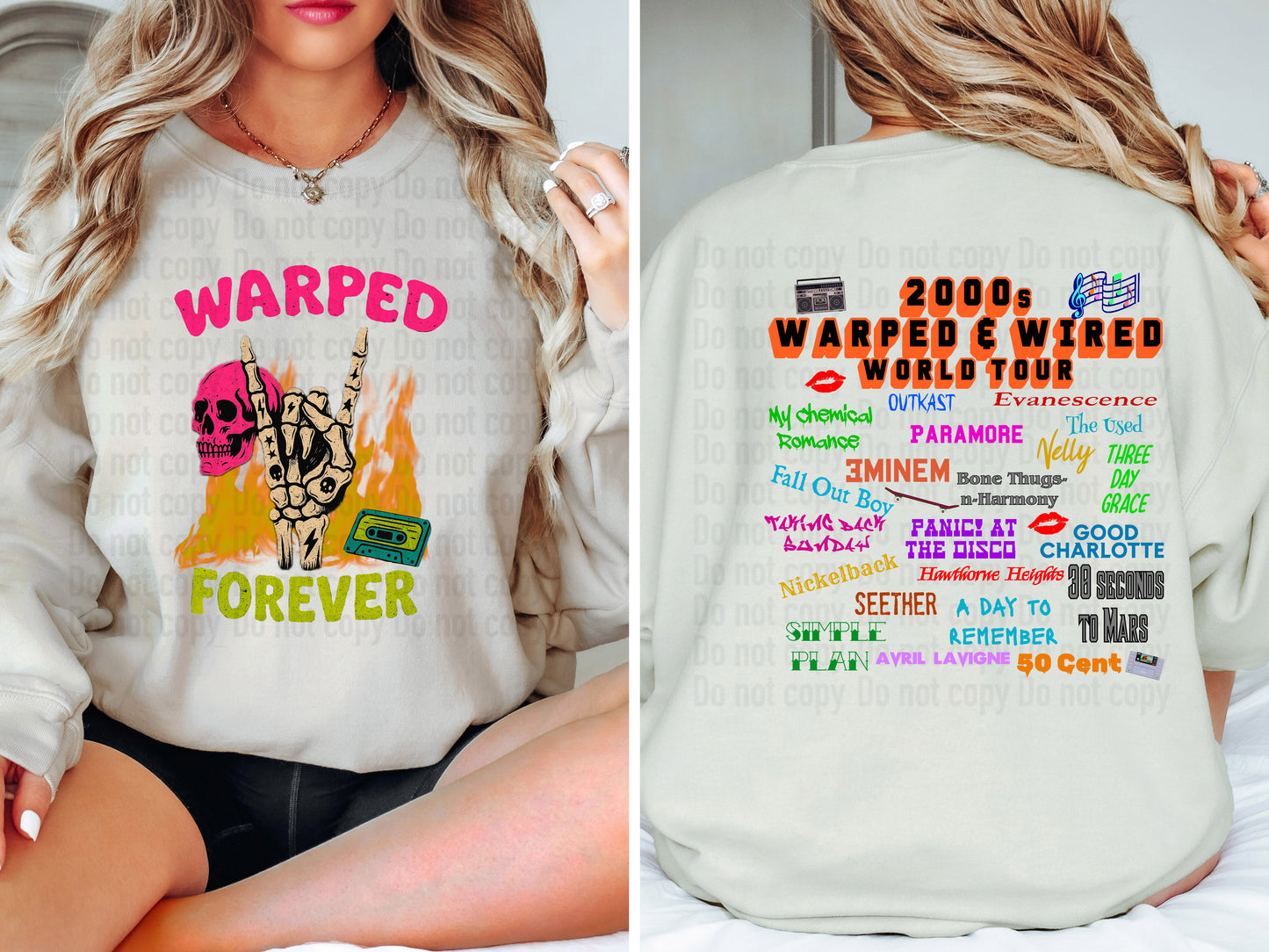 2000s Warped Concert Tee