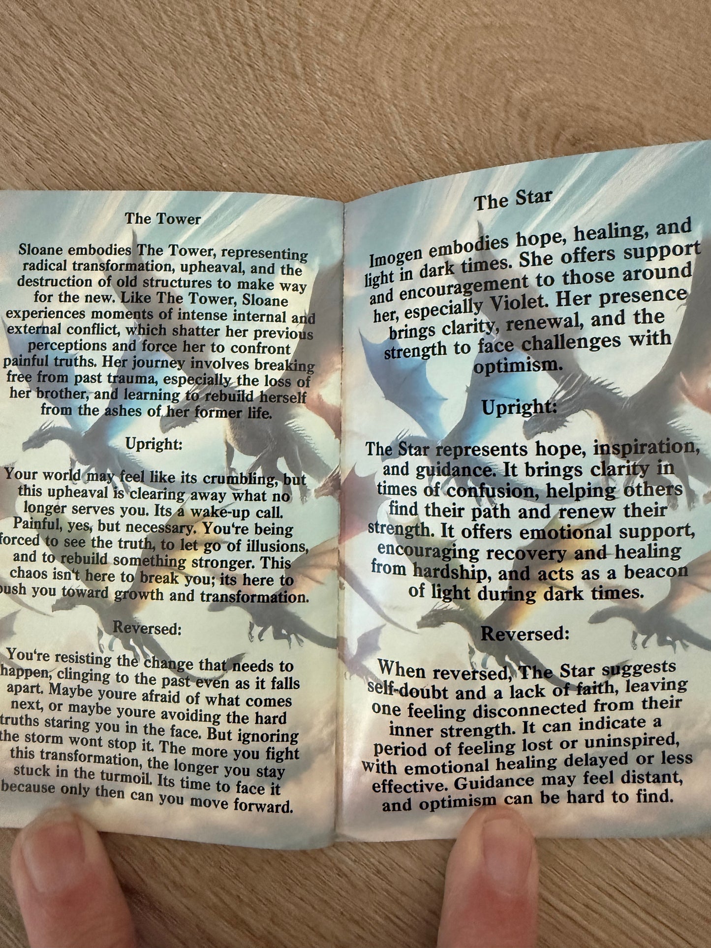 Fan Made Dragon Rider Tarot Cards