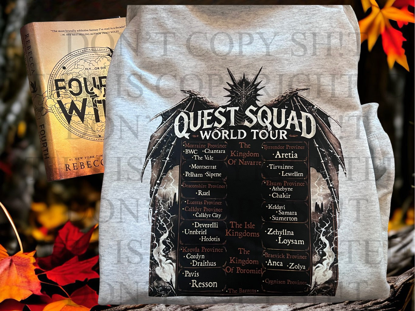 Distressed Quest Squad World Tour F&B