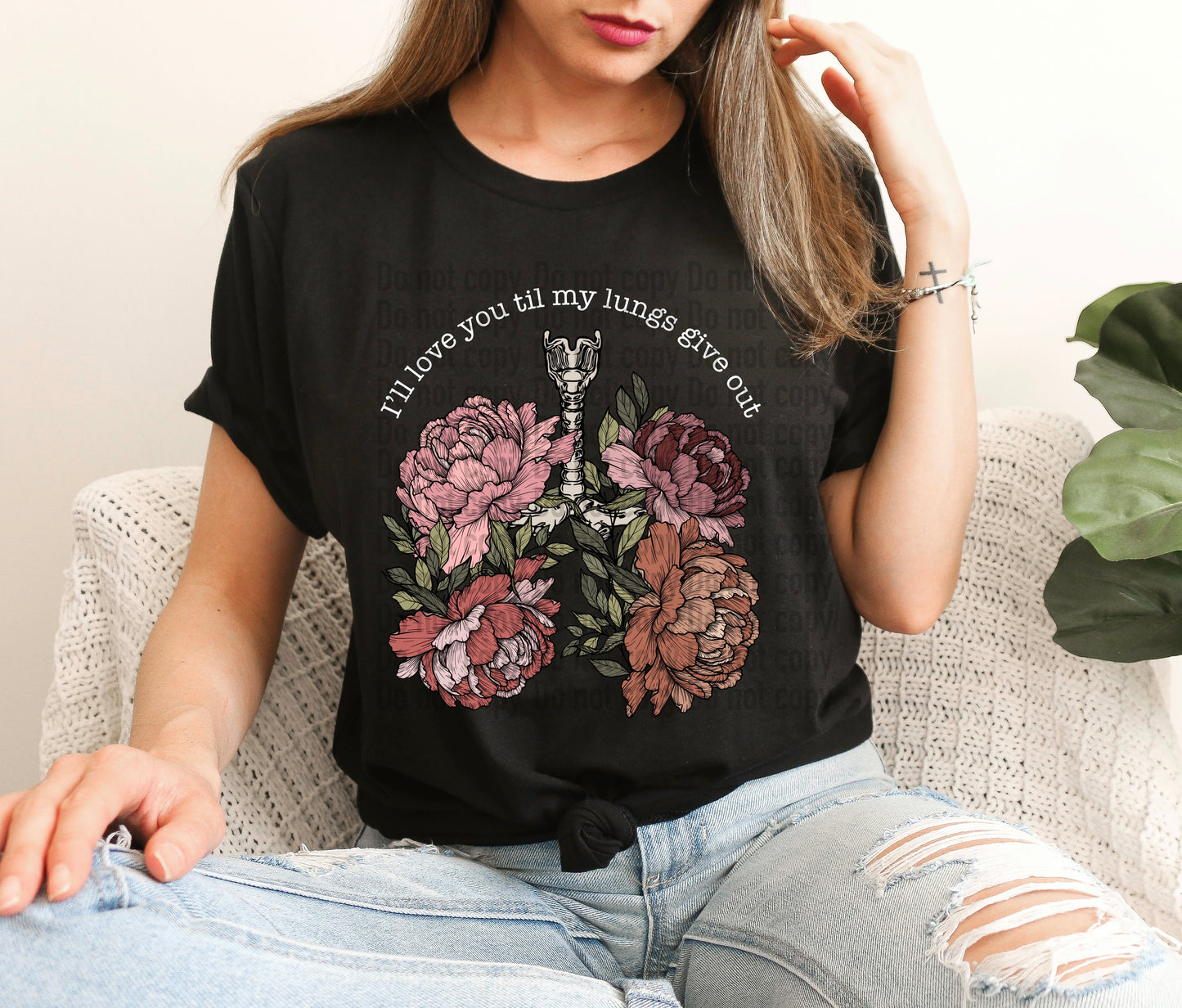 My Lungs Floral - T-Shirt & Hoodie