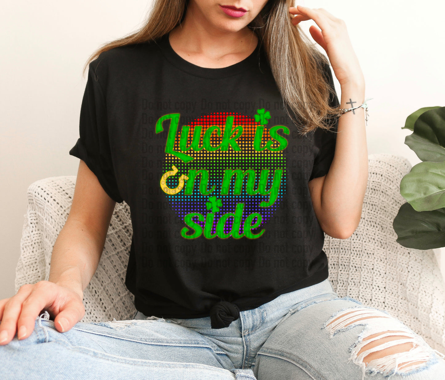 Luck Is On My Side - T-Shirt & Hoodie