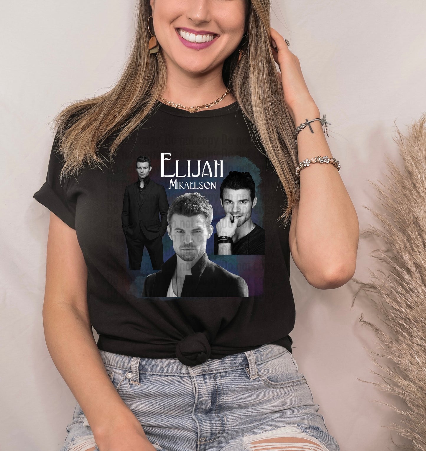 Multi Image Elijah Mikaelson B&W