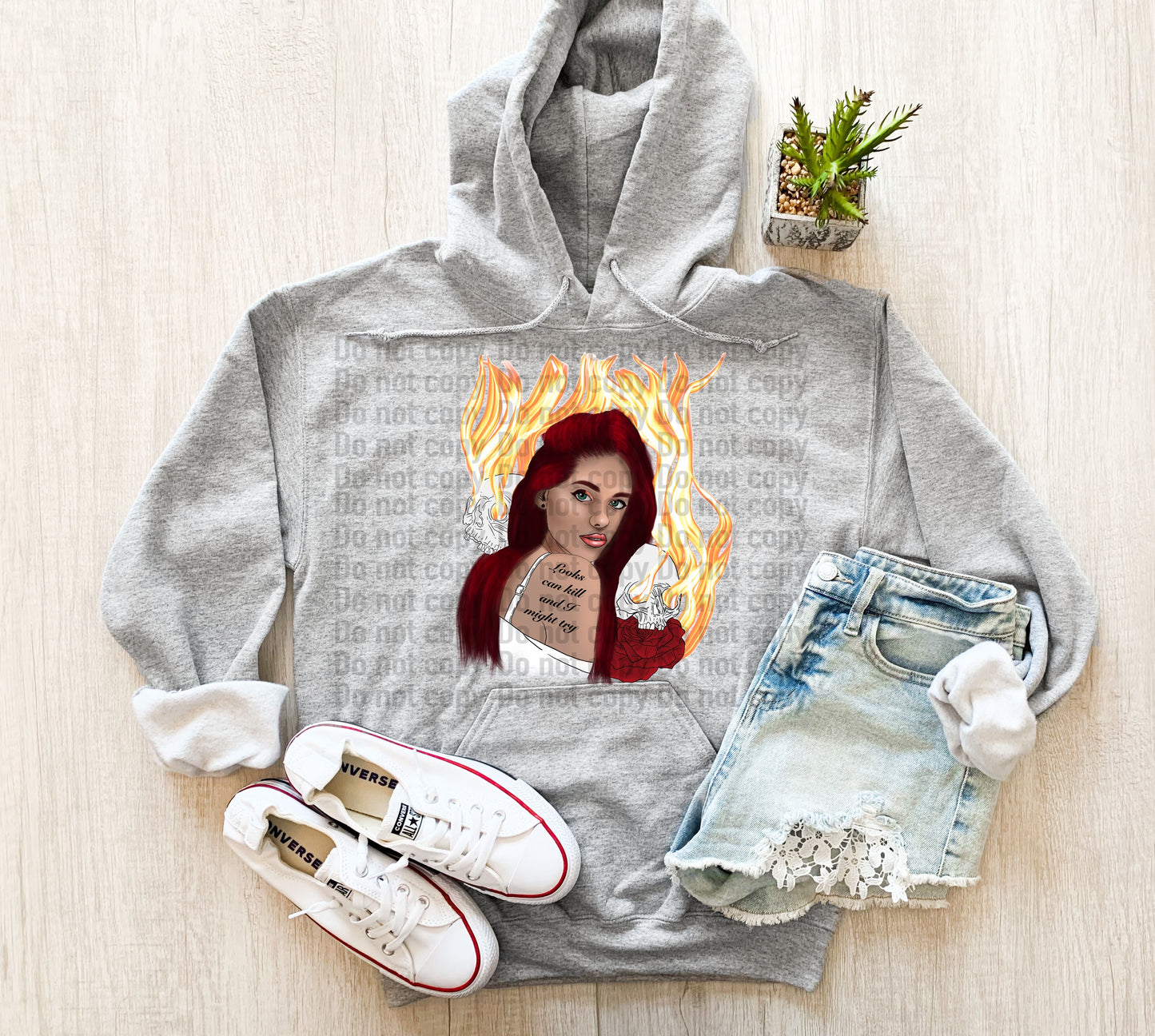 Looks Can Kill - T-Shirt & Hoodie