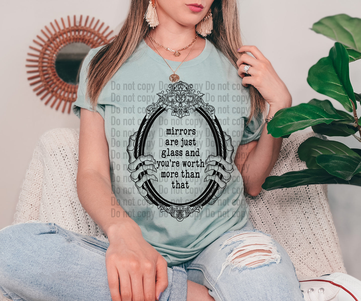 Mirrors Are Just Glass - T-Shirt & Hoodie