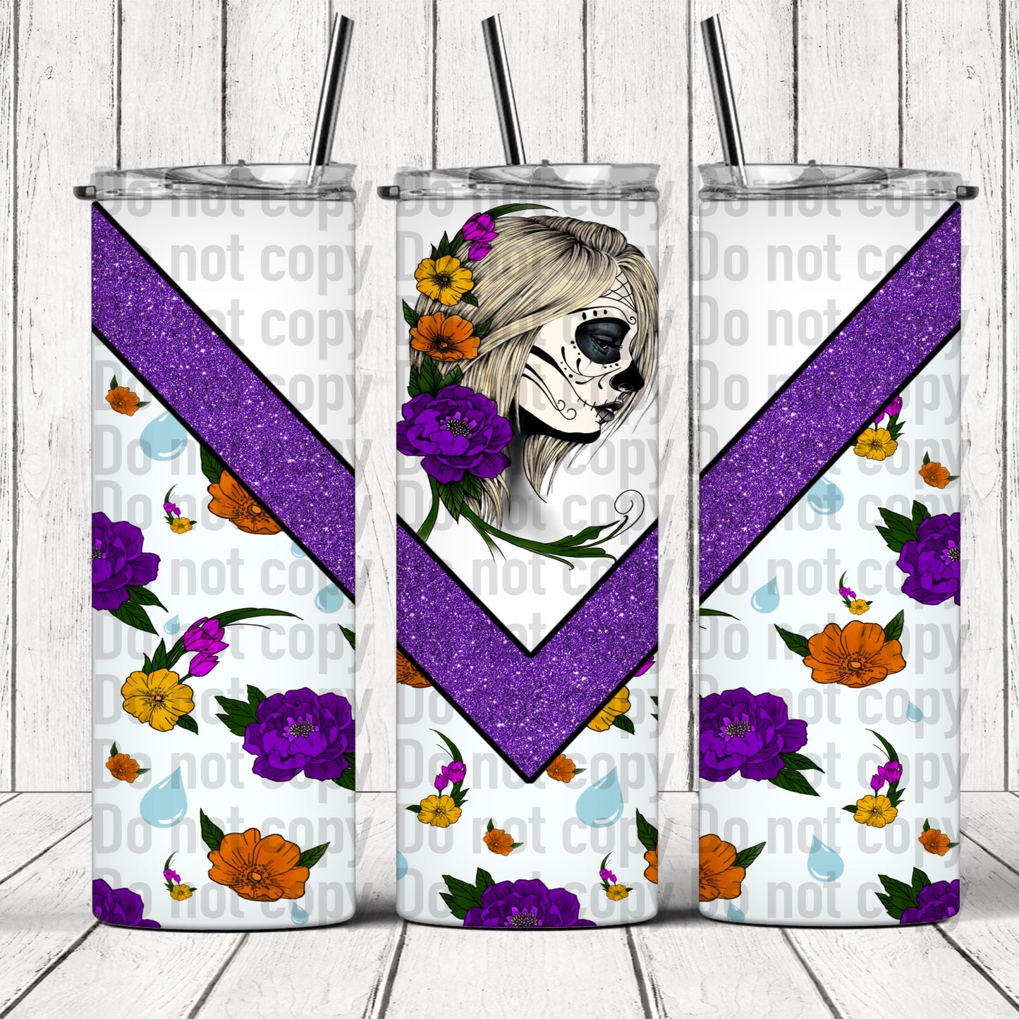 Be Alright Tumbler - 20oz Skinny Tumbler