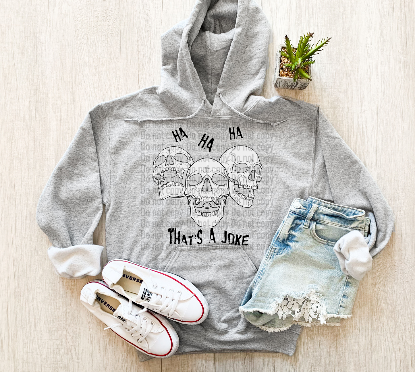 That's A Joke Skellie - T-Shirt & Hoodie