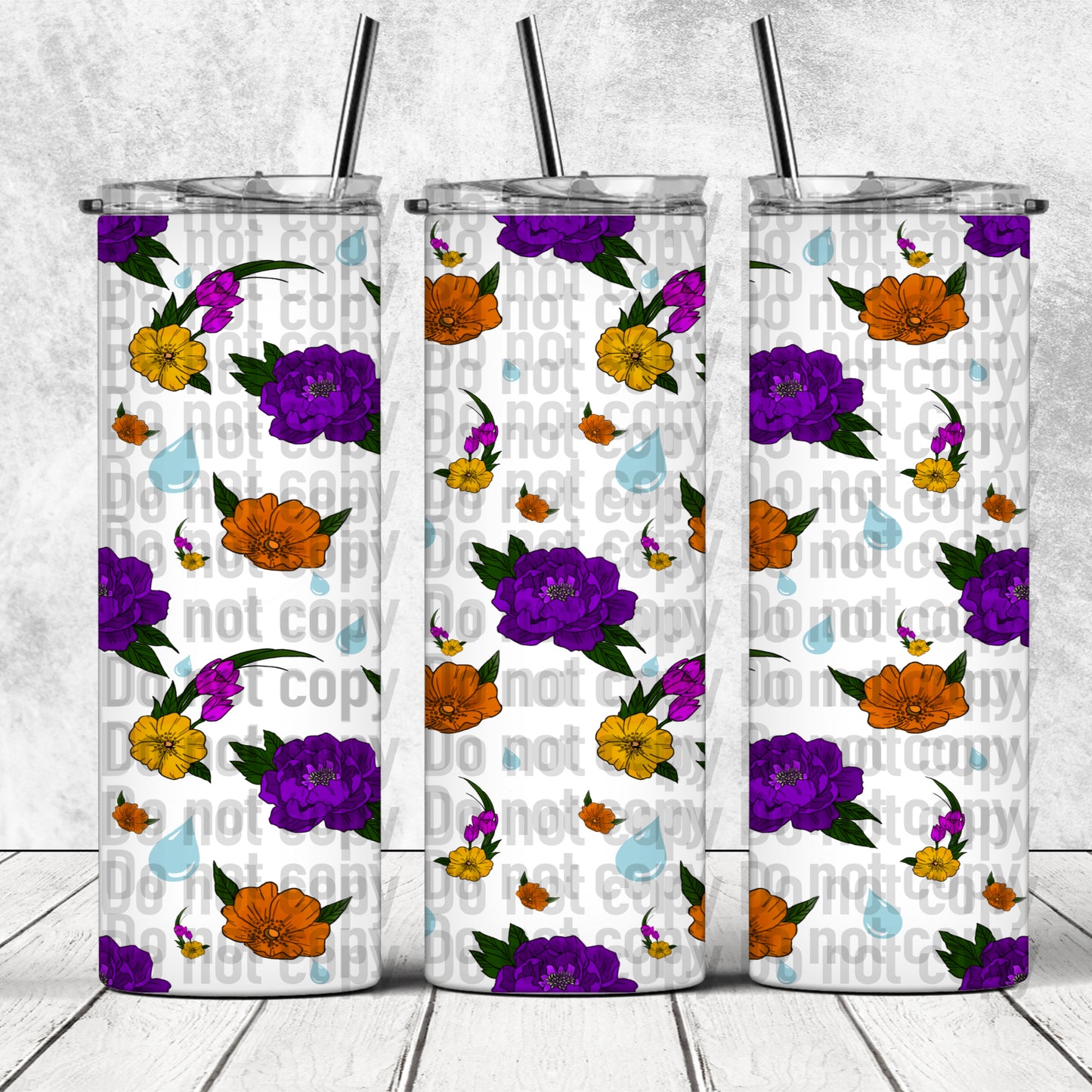 Be Alright Seamless - 20oz Skinny Tumbler