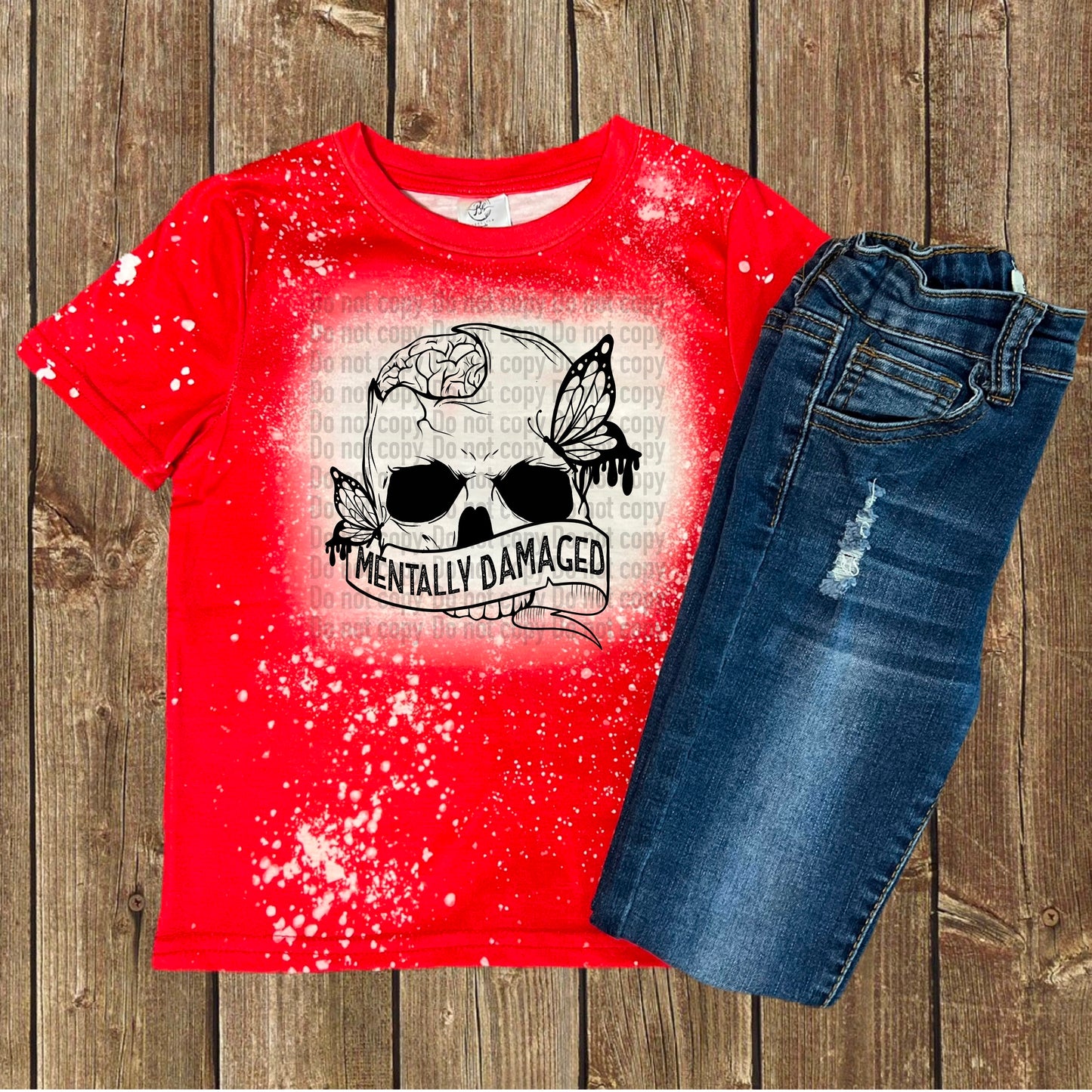 Mentally Damaged - T-Shirt & Hoodie