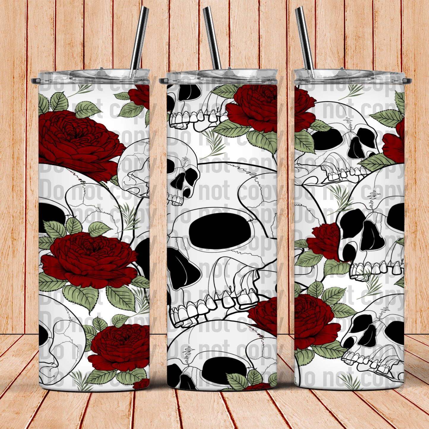 Night We Met Seamless - 20oz Skinny Tumbler