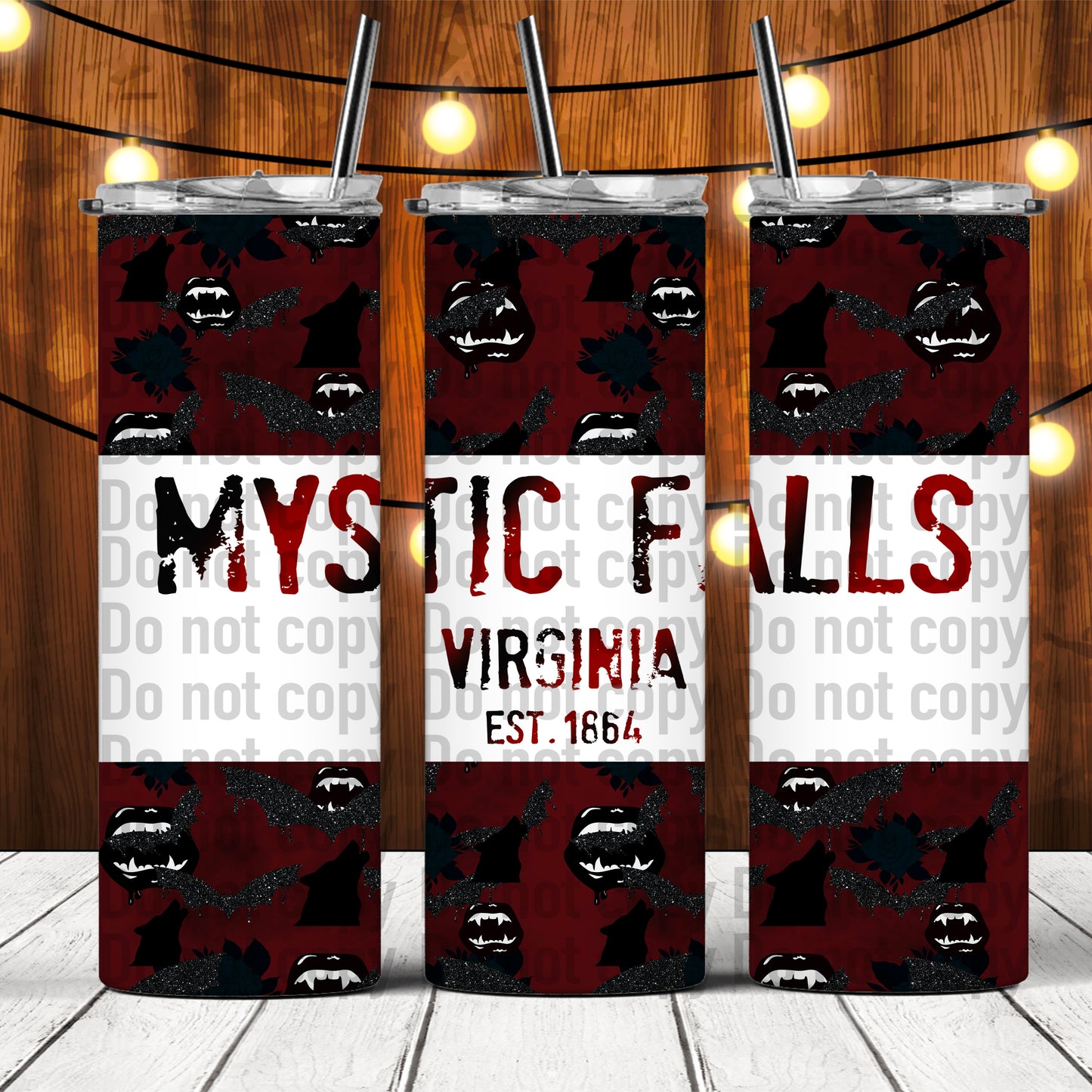 Mystic Falls - 20oz Skinny Tumbler
