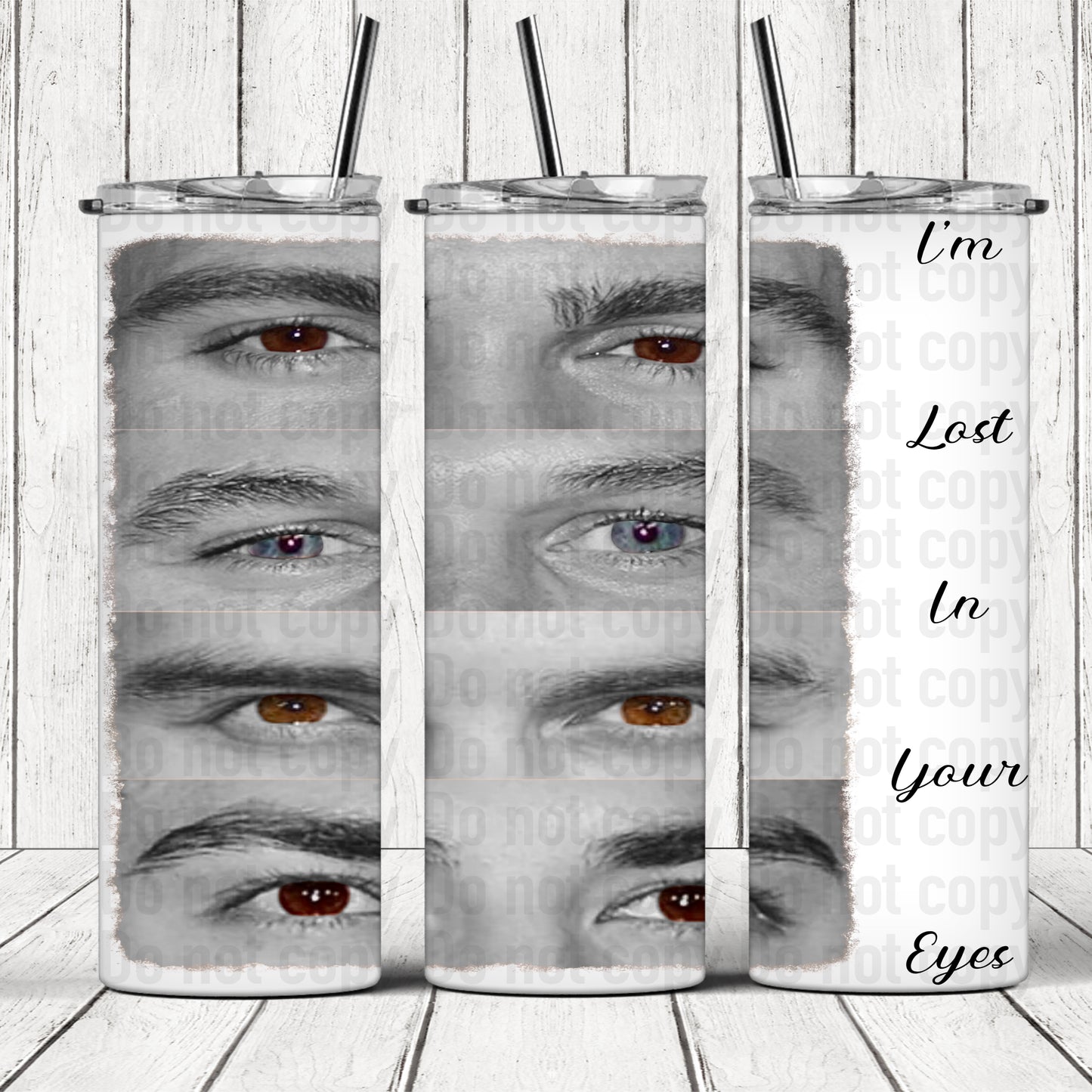 TVD Supporting Cast Lost In Your Eyes 20oz Skinny Tumbler