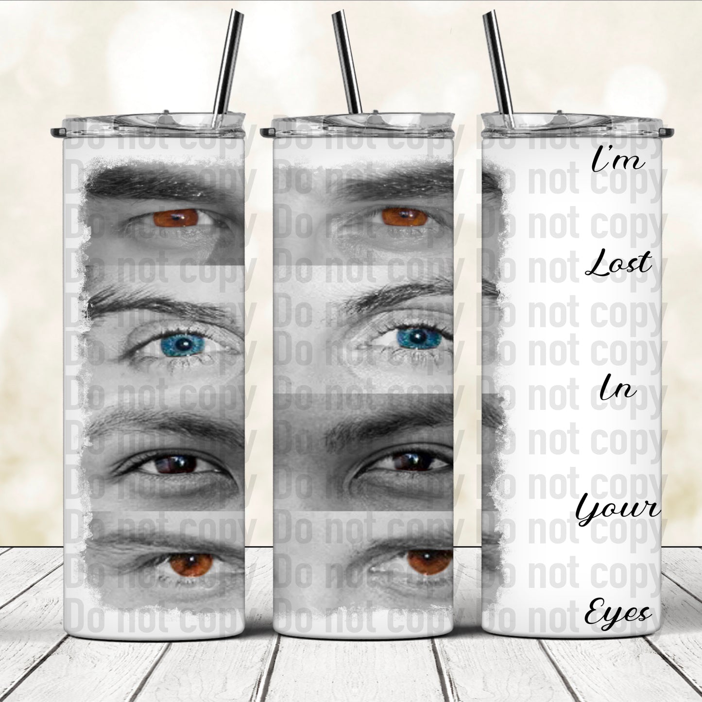 The Originals Supporting Cast Lost In Your Eyes 20oz Skinny Tumbler