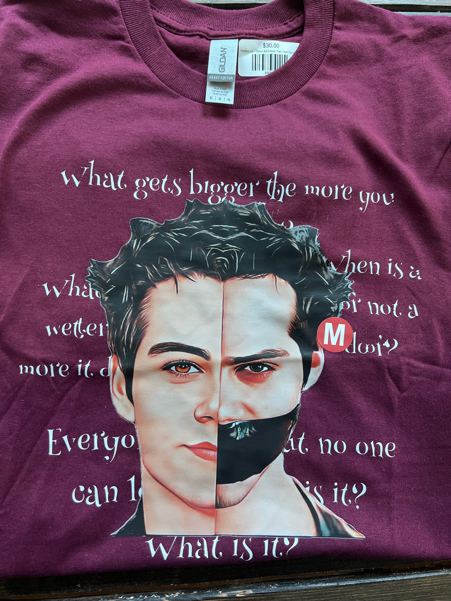 Teen Wolf Stiles Riddles T-shirt RTS