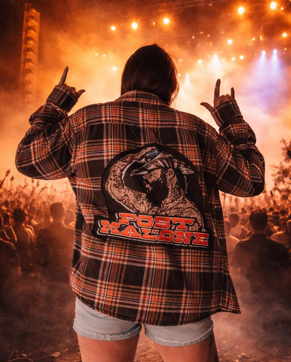 Post Malone Flannel