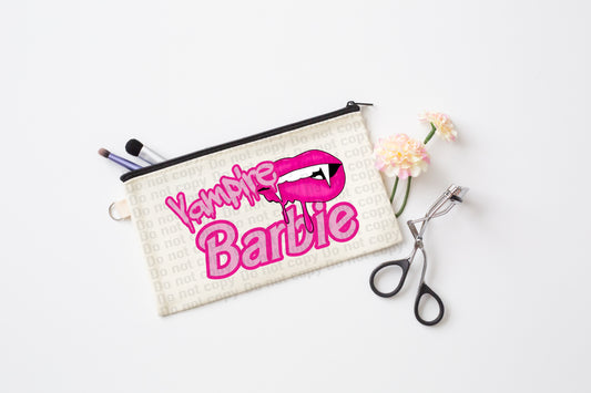 Pink Vampire Barbie TVD Makeup Pouch - Accessories