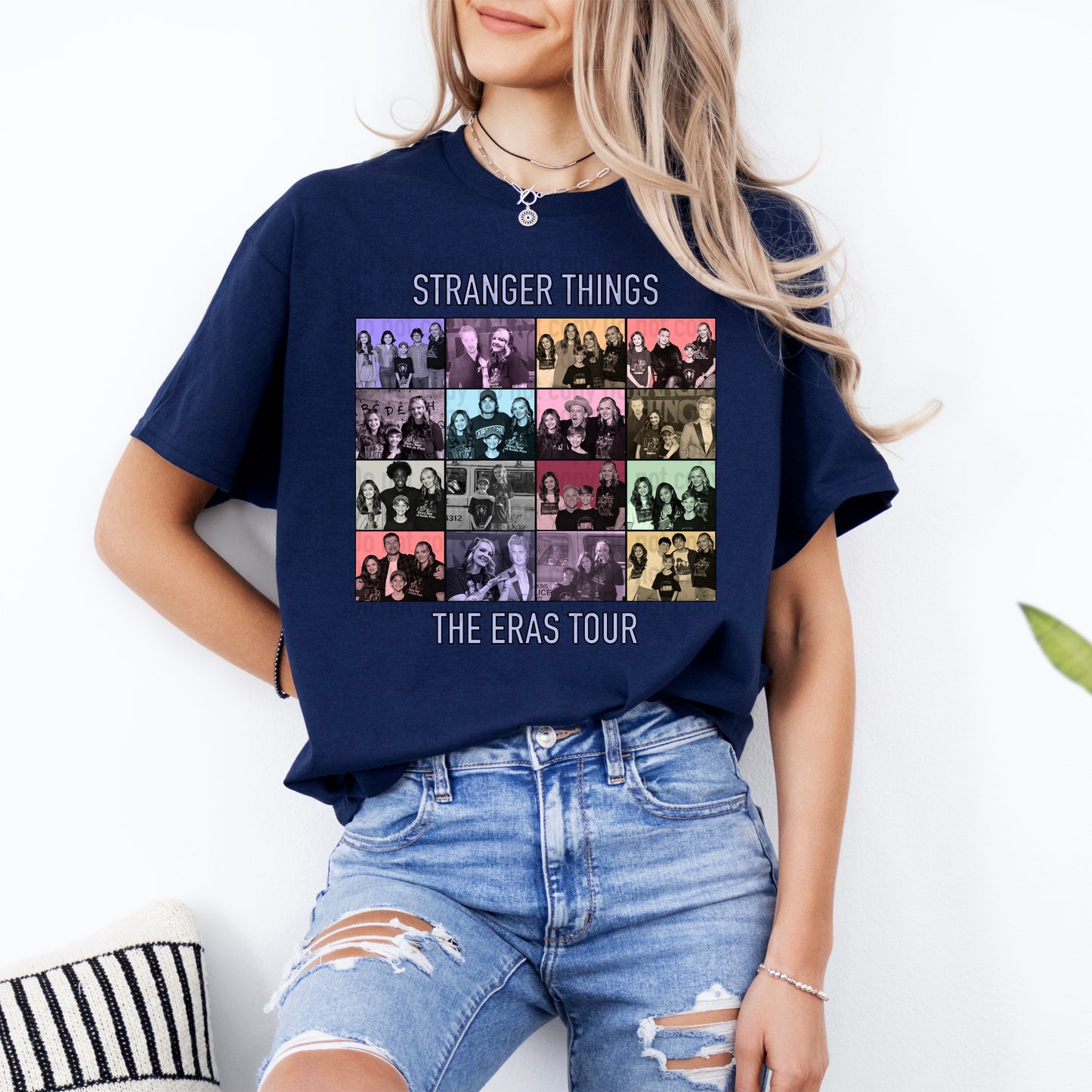 Custom Era Block Style Shirt With Your Ops/Selfies