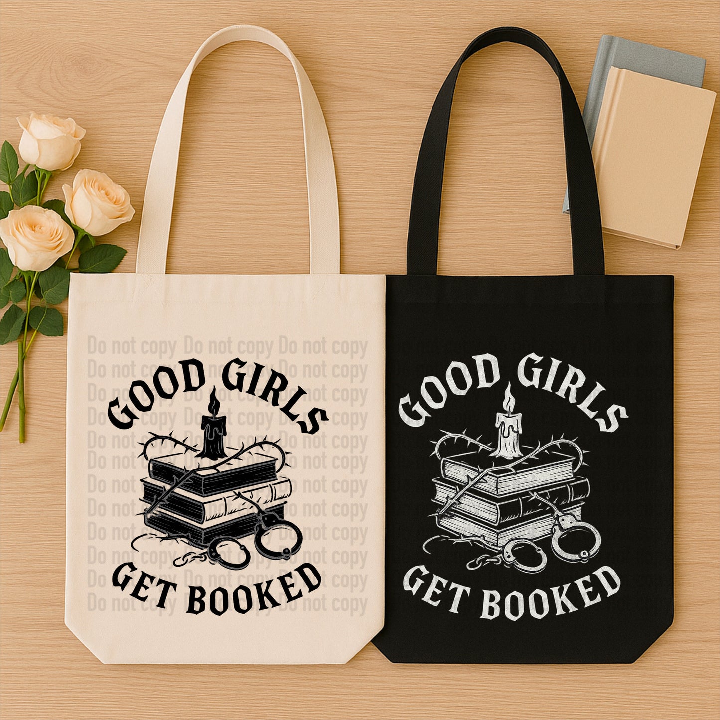 Good Girls Get Booked - Tote Bag