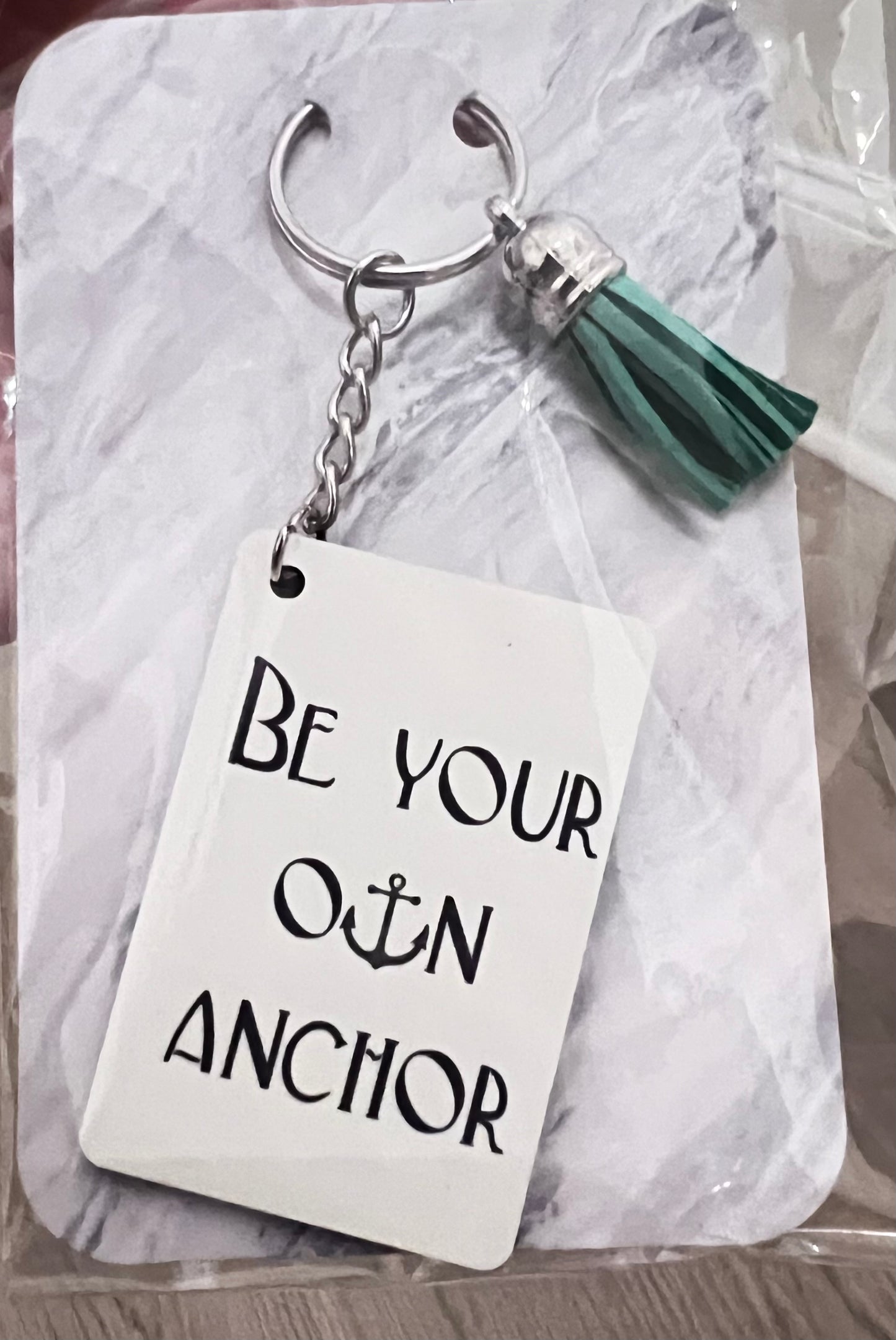 Be Your Own Anchor Teen Wolf Keychain - Accessories