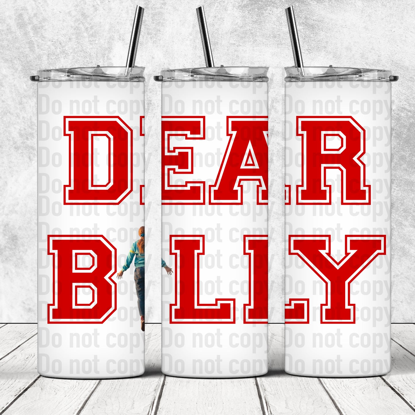 Dear Billy 20oz Skinny Tumbler