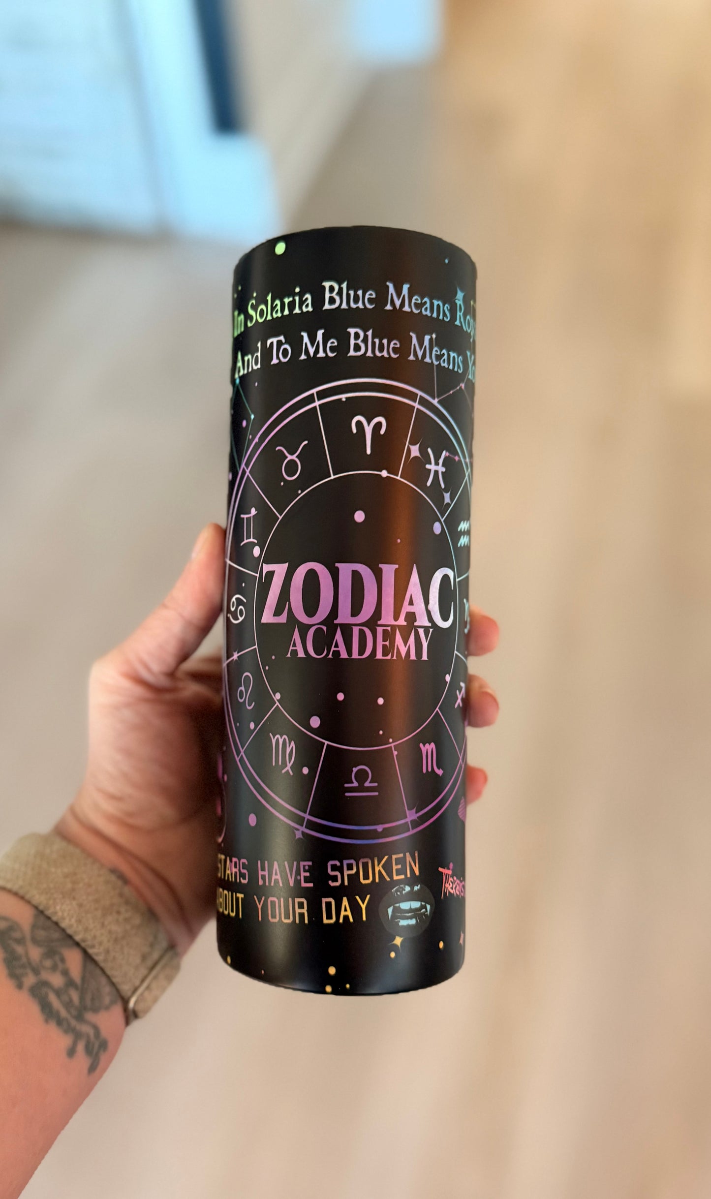 ZA Multi Icon (Officially Licensed) 20oz Skinny Tumbler