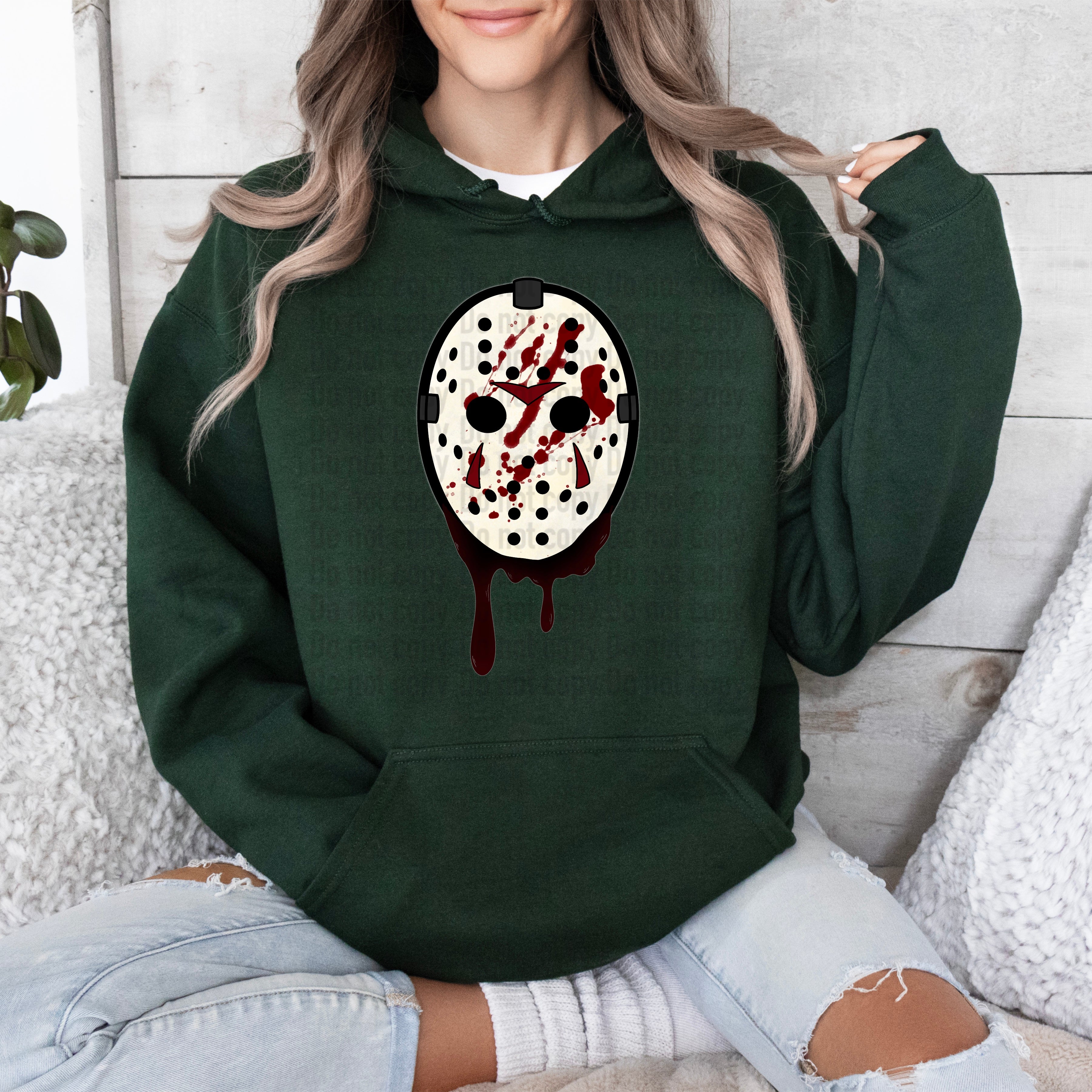 Jason Voorhees Drippy Mask – Karma Lies Designs