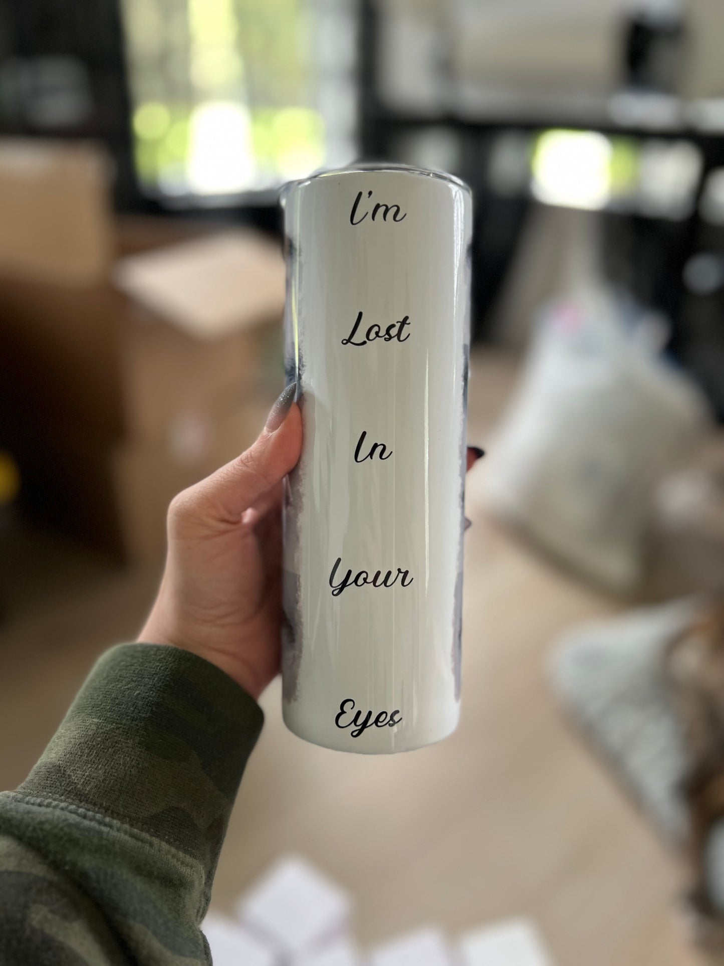 The Brothers Lost In Your Eyes 20oz Skinny Tumbler