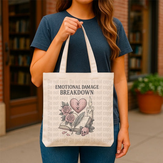 Emotional Damage Breakdown - Tote Bag
